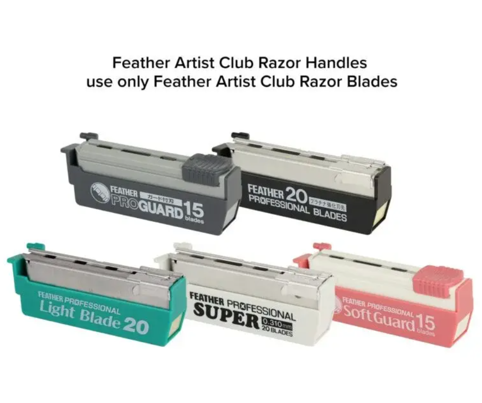 Feather Styling Leather Regular Type Silver