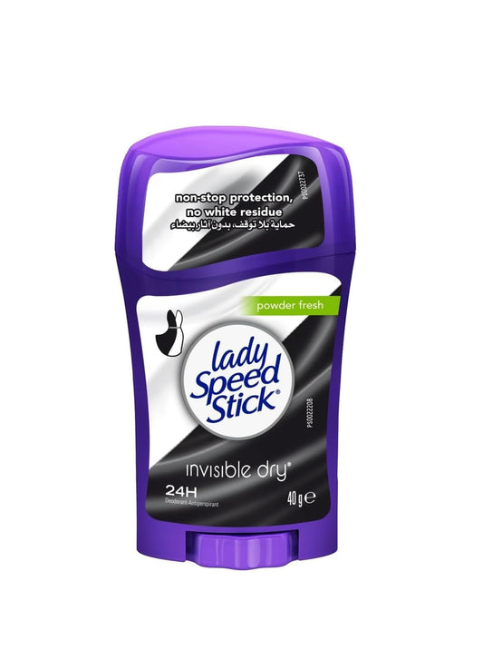 Lady Speed Stick Invisible Dry shower fresh black & white 40g