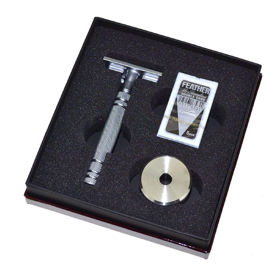 Feather Luxuries S. STEEL Razor