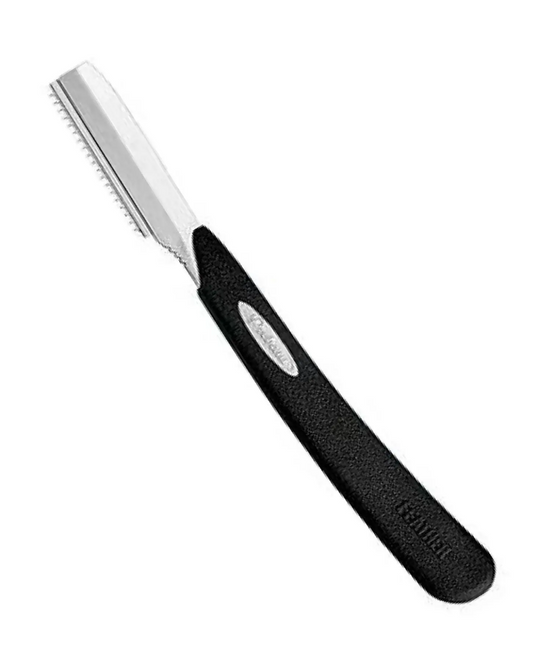 Feather Preview Leather Straight Type Black