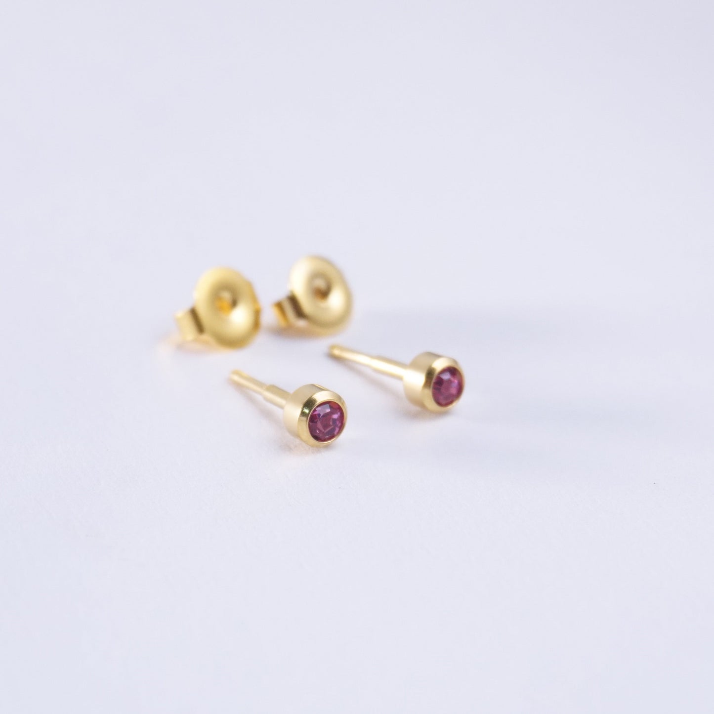 February – Amethyst Bezel Set