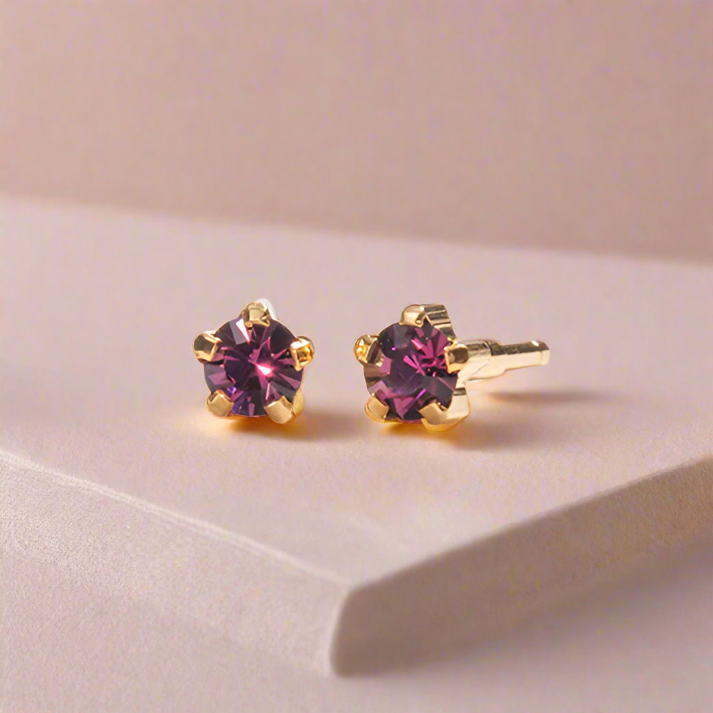 February – Amethyst Claw Set